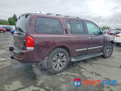 Trzecie zdjęcie samochodu z tyłu: 2015 NISSAN ARMADA SL VIN:5N1AA0ND1FN623227 - miniatura