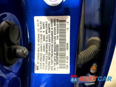 Zdjęcie 13 z 13 samochodu: 2019 HONDA INSIGHT EX VIN:19XZE4F59KE025363 - miniatura