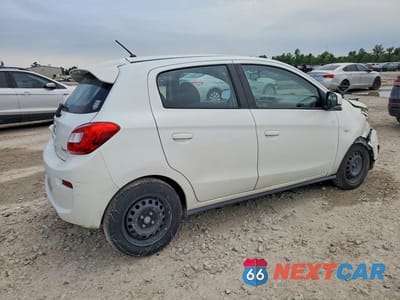 Trzecie zdjęcie samochodu z tyłu: 2020 MITSUBISHI MIRAGE ES VIN:ML32A3HJXLH009334 - miniatura