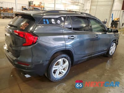 Trzecie zdjęcie samochodu z tyłu: 2018 GMC TERRAIN SLE VIN:3GKALMEX7JL123716 - miniatura