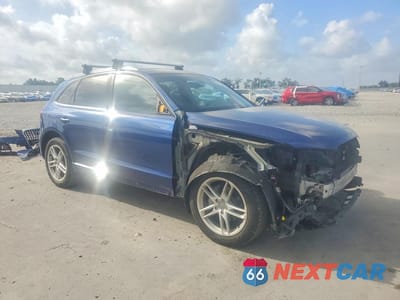 Czwarte zdjęcie samochodu z boku: 2016 AUDI Q5 PREMIUM PLUS VIN:WA1L2AFP5GA107481 - miniatura