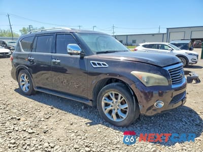 Czwarte zdjęcie samochodu z boku: 2011 INFINITI QX56 BASE VIN:JN8AZ2NC2B9300683 - miniatura