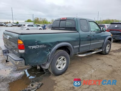 Trzecie zdjęcie samochodu z tyłu: 2000 TOYOTA TUNDRA SR5 VIN:5TBBT4418YS109754 - miniatura