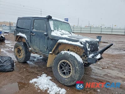 Czwarte zdjęcie samochodu z boku: 2015 JEEP WRANGLER SPORT VIN:1C4AJWAGXFL661297 - miniatura