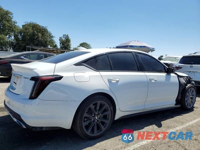 Trzecie zdjęcie samochodu z tyłu: 2021 CADILLAC CT5 SPORT VIN:1G6DP5RKXM0146574 - miniatura