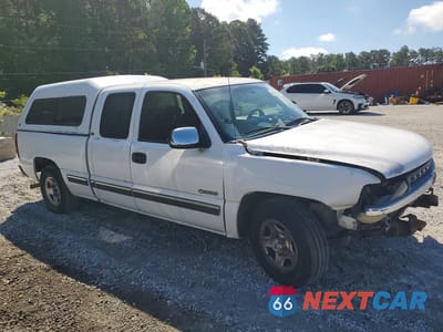 Czwarte zdjęcie samochodu z boku: 2001 CHEVROLET SILVERADO C1500 VIN:2GCEC19V711133152 - miniatura