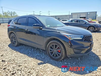 Czwarte zdjęcie samochodu z boku: 2021 ACURA RDX VIN:5J8TC2H37ML035767 - miniatura
