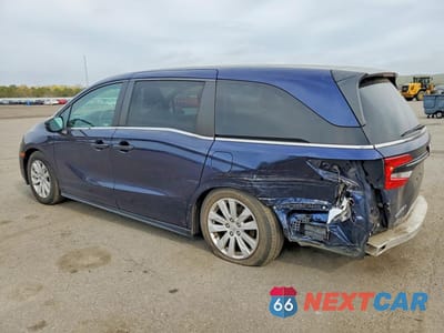 Drugie zdjęcie samochodu z przodu: 2021 HONDA ODYSSEY LX VIN:5FNRL6H28MB038655 - miniatura