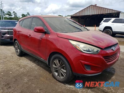 Czwarte zdjęcie samochodu z boku: 2014 HYUNDAI TUCSON GLS VIN:KM8JT3AF8EU848123 - miniatura