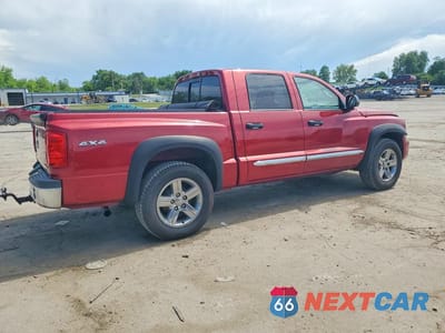 Trzecie zdjęcie samochodu z tyłu: 2008 DODGE DAKOTA QUAD LARAMIE VIN:1D7HW58N98S599551 - miniatura