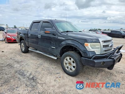 Czwarte zdjęcie samochodu z boku: 2014 FORD F150 SUPERCREW VIN:1FTFW1ET3EKE47189 - miniatura