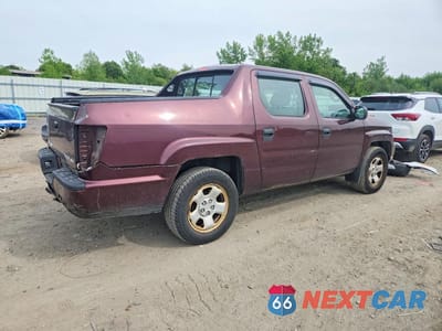 Trzecie zdjęcie samochodu z tyłu: 2010 HONDA RIDGELINE RT VIN:5FPYK1F20AB012350 - miniatura