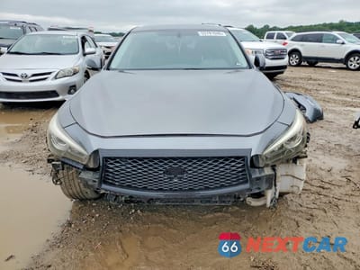 Piąte zdjęcie samochodu w środku: 2015 INFINITI Q50 PREMIUM VIN:JN1BV7APXFM332952 - miniatura