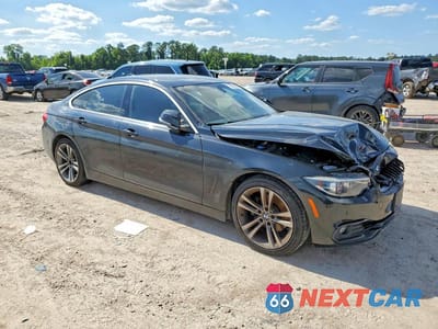 Czwarte zdjęcie samochodu z boku: 2019 BMW 430I GRAN COUPE VIN:WBA4J1C50KBM17750 - miniatura