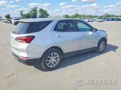 Trzecie zdjęcie samochodu z tyłu: 2022 CHEVROLET EQUINOX LT VIN:3GNAXJEVXNL217230 - miniatura