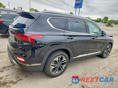 Trzecie zdjęcie samochodu z tyłu: 2020 HYUNDAI SANTA FE LIMITED 2.0T VIN:5NMS5CAA8LH241280 - miniatura