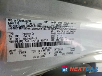 Zdjęcie 12 z 12 samochodu: 2015 FORD FOCUS SE VIN:1FADP3F24FL348761 - miniatura