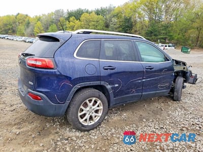 Trzecie zdjęcie samochodu z tyłu: 2014 JEEP CHEROKEE VIN:1C4PJMCS8EW127678 - miniatura