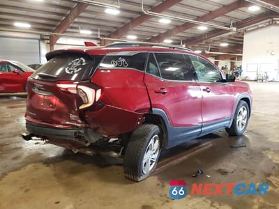 Trzecie zdjęcie samochodu z tyłu: 2018 GMC TERRAIN SLE VIN:3GKALMEX3JL256425 - miniatura