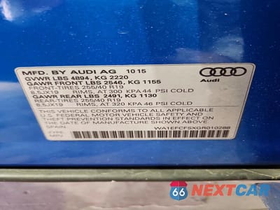 Zdjęcie 14 z 14 samochodu: 2016 AUDI Q3 PREMIUM PLUS VIN:WA1EFCFSXGR010288 - miniatura