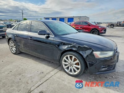 Czwarte zdjęcie samochodu z boku: 2013 AUDI A4 PREMIUM PLUS VIN:WAUFFAFL7DN030425 - miniatura