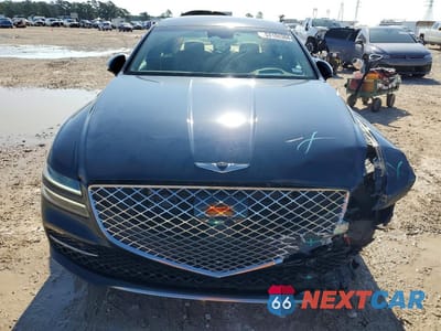 Piąte zdjęcie samochodu w środku: 2021 GENESIS G80 3.5T VIN:KMTGC4SD9MU048061 - miniatura