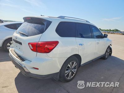 Trzecie zdjęcie samochodu z tyłu: 2018 NISSAN PATHFINDER S VIN:5N1DR2MN1JC624684 - miniatura