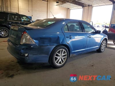Trzecie zdjęcie samochodu z tyłu: 2010 FORD FUSION SEL VIN:3FAHP0JG9AR228015 - miniatura