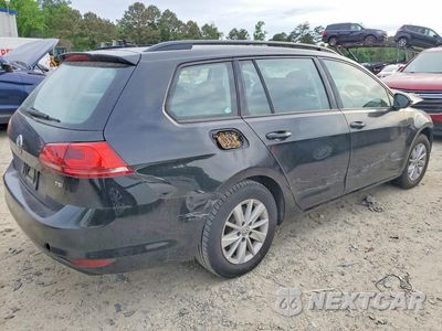 Trzecie zdjęcie samochodu z tyłu: 2017 VOLKSWAGEN GOLF SPORTWAGEN S VIN:3VWC17AU4HM502925 - miniatura