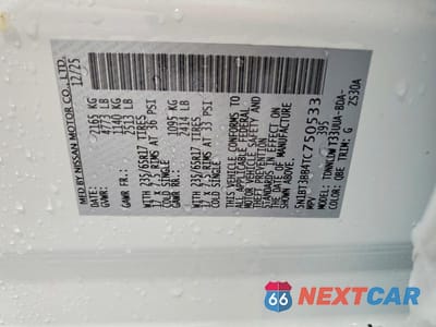 Zdjęcie 13 z 13 samochodu: 2026 NISSAN ROGUE SV VIN:5N1BT3BB4TC750533 - miniatura