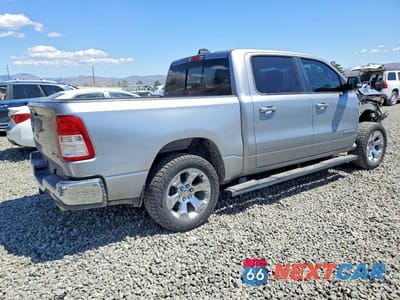 Trzecie zdjęcie samochodu z tyłu: 2019 RAM 1500 BIG HORN VIN:1C6SRFFT6KN589118 - miniatura