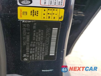 Zdjęcie 12 z 12 samochodu: 2010 BMW 528 XI VIN:WBANV1C50AC157951 - miniatura