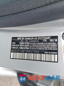 Zdjęcie 12 z 12 samochodu: 2018 MERCEDES-BENZ E 300 VIN:WDDZF4JB7JA431563 - miniatura