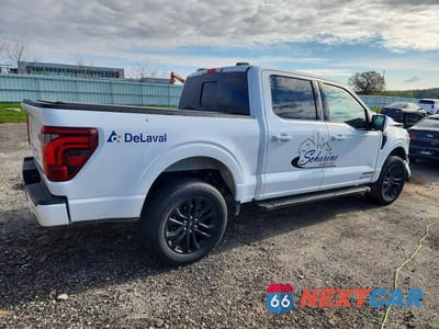 Trzecie zdjęcie samochodu z tyłu: 2025 FORD F150 LARIAT VIN:1FTFW5LD1SFA12663 - miniatura