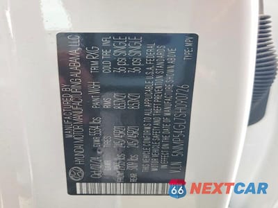 Zdjęcie 14 z 14 samochodu: 2025 HYUNDAI SANTA FE CALLIGRAPHY VIN:5NMP54GL7SH090726 - miniatura