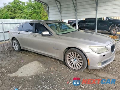 Czwarte zdjęcie samochodu z boku: 2010 BMW 750 LI VIN:WBAKB8C52ACY63260 - miniatura