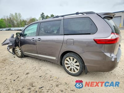 Drugie zdjęcie samochodu z przodu: 2017 TOYOTA SIENNA LIMITED PREMIUM 7-PASSENGER VIN:5TDDZ3DC9HS151621 - miniatura