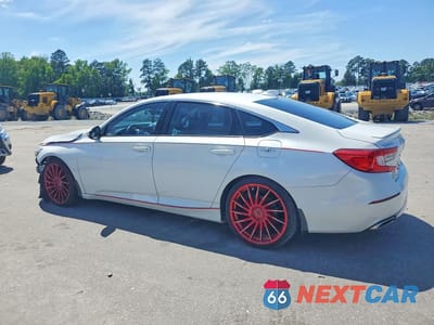Drugie zdjęcie samochodu z przodu: 2020 HONDA ACCORD SPORT VIN:1HGCV1F3XLA012680 - miniatura