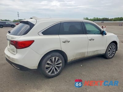 Trzecie zdjęcie samochodu z tyłu: 2016 ACURA MDX TECHNOLOGY VIN:5FRYD4H46GB045993 - miniatura