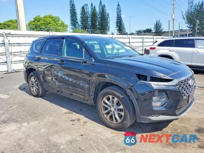 Czwarte zdjęcie samochodu z boku: 2019 HYUNDAI SANTA FE SE VIN:5NMS2CAD5KH049316 - miniatura