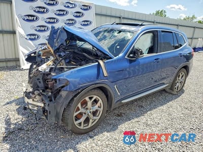 2021 BMW X3 SDRIVE30I 5UXTY3C03M9G22730 - główne zdjęcie licytacji z USA - miniatura