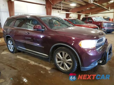 Czwarte zdjęcie samochodu z boku: 2012 DODGE DURANGO CREW VIN:1C4RDJDG8CC144827 - miniatura