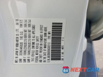 Zdjęcie 12 z 12 samochodu: 2006 HONDA CR-V LX VIN:JHLRD68596C002113 - miniatura