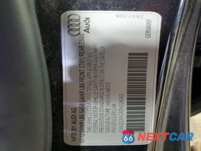 Zdjęcie 12 z 12 samochodu: 2013 AUDI A7 PRESTIGE VIN:WAU2GAFC4DN028062 - miniatura