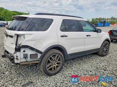 Trzecie zdjęcie samochodu z tyłu: 2018 FORD EXPLORER SPORT VIN:1FM5K8GT0JGA22891 - miniatura