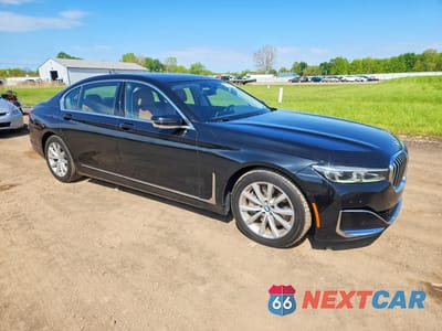 Czwarte zdjęcie samochodu z boku: 2020 BMW 745XE VIN:WBA7W4C08LBM70489 - miniatura