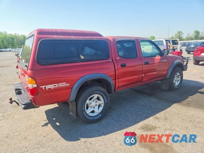 Trzecie zdjęcie samochodu z tyłu: 2003 TOYOTA TACOMA DOUBLE CAB VIN:5TEHN72N03Z297331 - miniatura