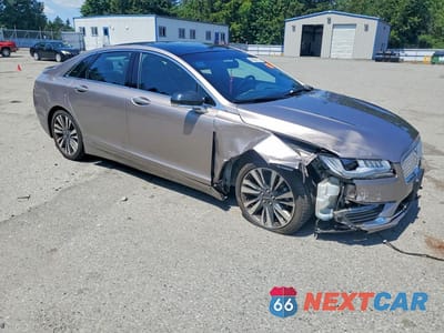Czwarte zdjęcie samochodu z boku: 2018 LINCOLN MKZ HYBRID SELECT VIN:3LN6L5LU3JR622523 - miniatura