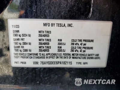 Zdjęcie 12 z 12 samochodu: 2023 TESLA MODEL Y VIN:7SAYGDEE6PA182115 - miniatura