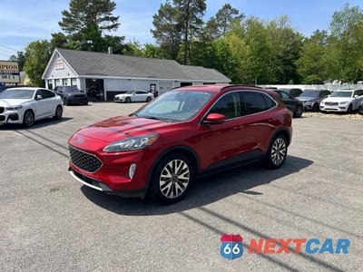 Drugie zdjęcie samochodu z przodu: 2020 FORD ESCAPE TITANIUM VIN:1FMCU0DZXLUA46311 - miniatura